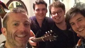 Ben Somers String Band First Tour Rehearsal